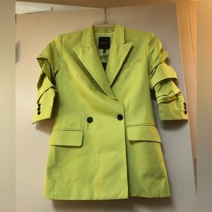 Robert Rodriquez Ruched Sleeve Jacket NWT Size 2